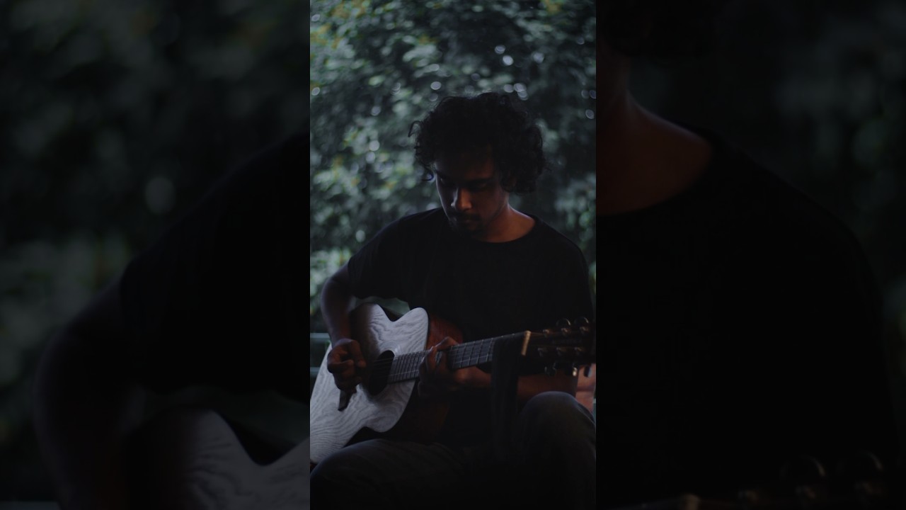 Edge of Desire (Intro) with a sock on the fretboard 