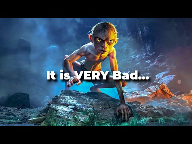 The Gollum gameplay is not what I expected #ithinkyoushouldleave #itysl # gollum