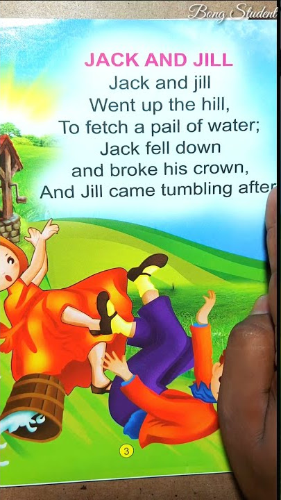 Kids Zone English Rhyme - Jack and Jill for Children