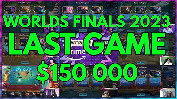 TFT Worlds Grand Finals last game set 8.5 2023
