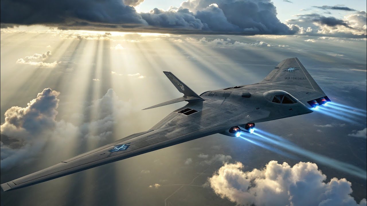 “2026 한국 미래폭격기 V2… 푸른 빛을 두른 괴물이 하늘을 찢었다”