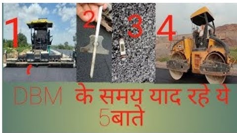 Road DBM With Tack Coat  कैसे करते है।    DBM(Dence Bituminous Macadam)
