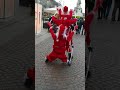 The three Dancing santas