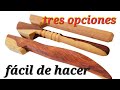 # 3 opciones INCREÍBLES. Como hacer mango para TORTILLERA!