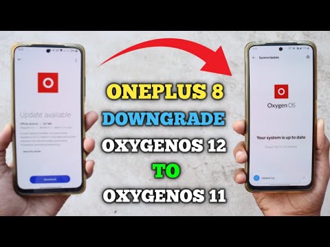 OnePlus 8 Downgrade OxygenOS 12 To OxygenOS 11 Update ⚡⚡ - YouTube