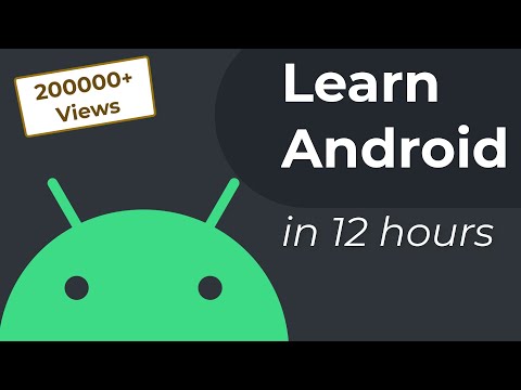 Android Development(Kotlin) Full Course For Beginners 2022 | 12 Hour Comprehensive Tutorial For Free
