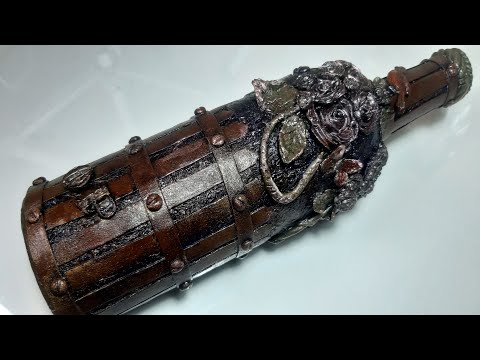 Декор Бутылки своими