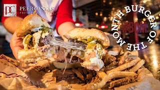 The Olive Lucy - Featured Burger of the Month at Lucy's #7 Burger Bar