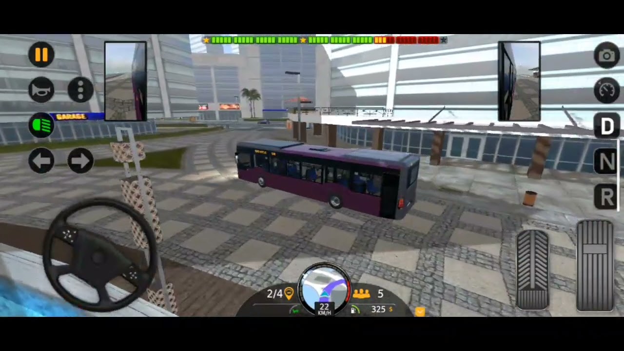 Indian bus simulator EVO driveing dubai driving 