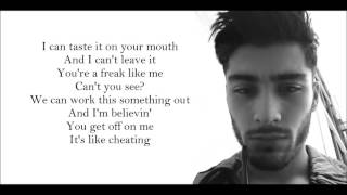 Zayn - TiO (Lyrics) HD