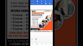 Computer Institute Poster Design Idea 🔥