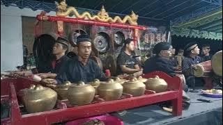 Gending kebogiro gayeng Sekar Laras top cek sound persiapan tayub bareng warga karang Patihan 2025