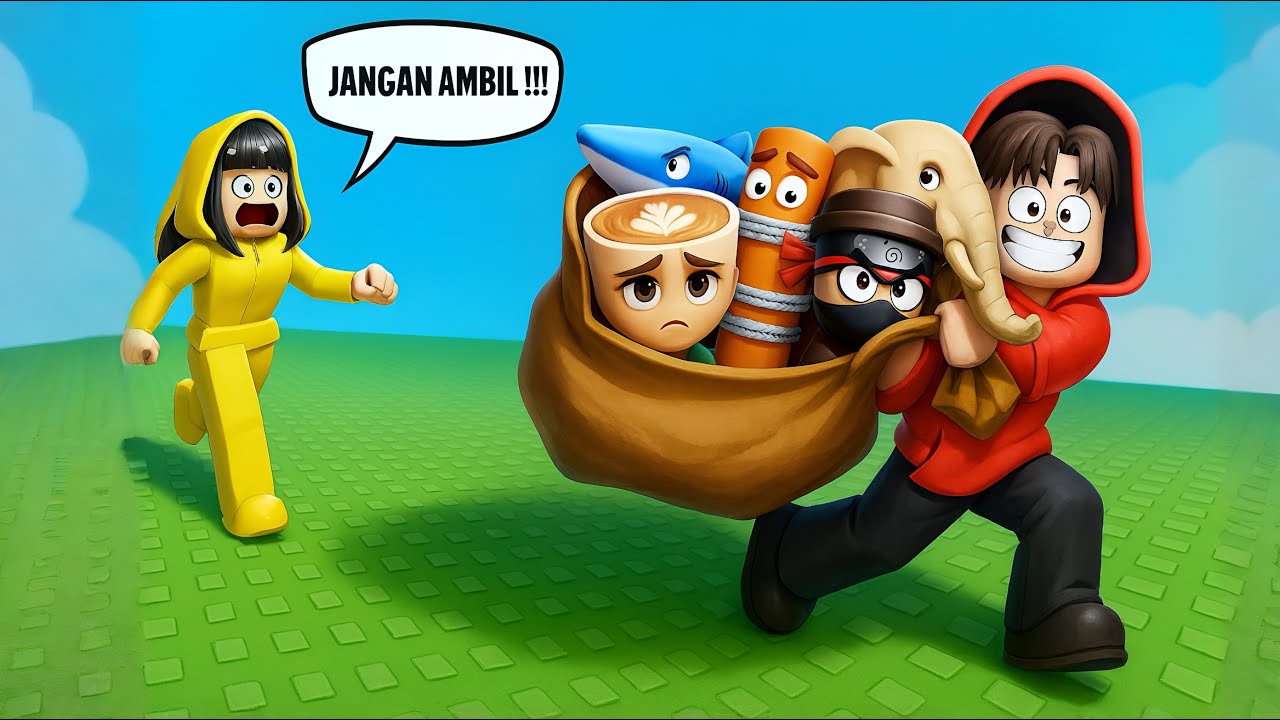 Yuta, Mio Dan Baby Celine Main Steal Brainrot || ROBLOX