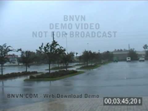 08/13/2004 Hurricane Charley Video. Punta Gorda, Florida.