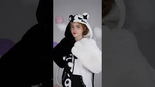 Spooky Cute Skeleton Bear! 🐻💀#furry #furryfashion #catpaw #hoodiefashion
