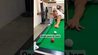 Onde para tá bom #sinuca #bilhar