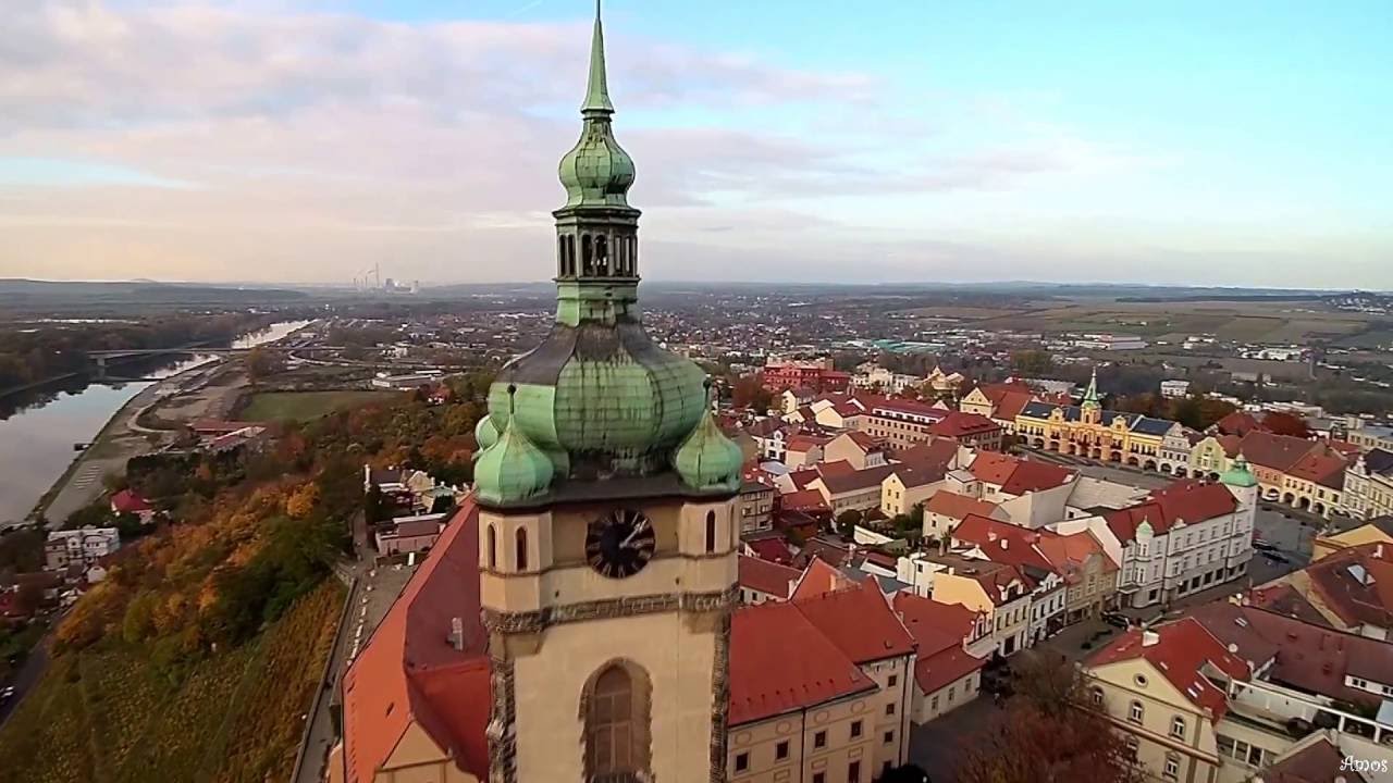 Mělník Castle (drone)