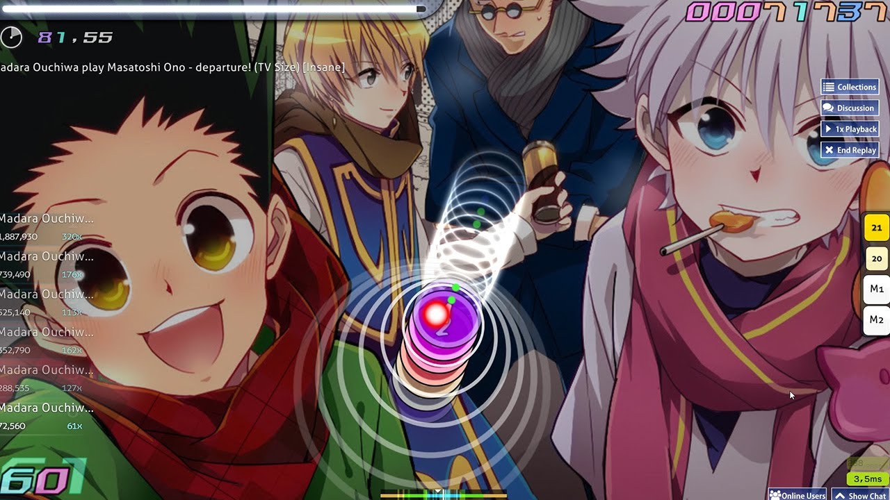 Opening Hunter X Hunter - Departure OSU! - YouTube