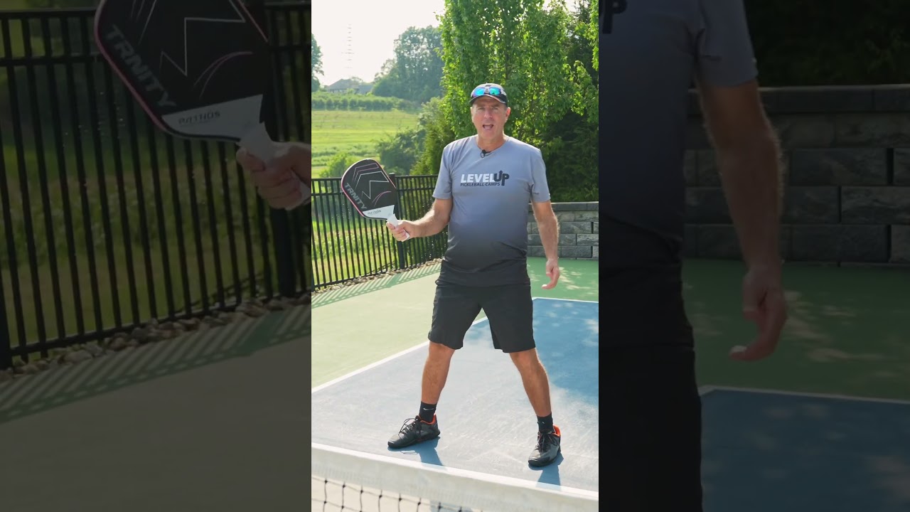 your ready position should favor your backhand. ✅🏓🎬 