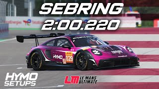 Lmu Hotlap Porsche 992 Lmgt3R Sebring V1.2.1 Le Mans Ultimate