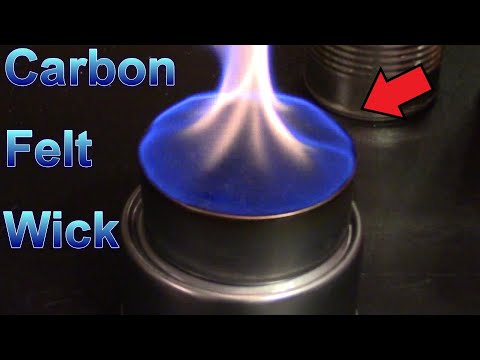 Carbon-Felt wick Alcohol Stove #2 / カーボンフェルト芯アルコールストーブその２ : 山より道具