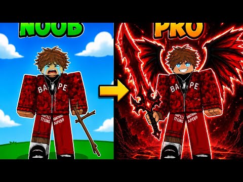 Noob to Pro🔥 in Reborn as SwordsMan⚔️(Roblox)