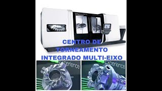 Centro De Torneamento Integrado 5 Eixos Multi-Eixos