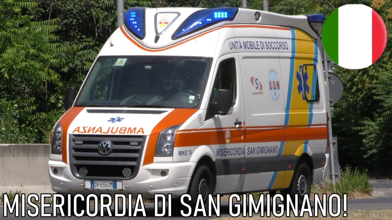 [AmbulanzMobile Delfis] Ambulanza Mike 74 Misericordia di San Gimignano ...