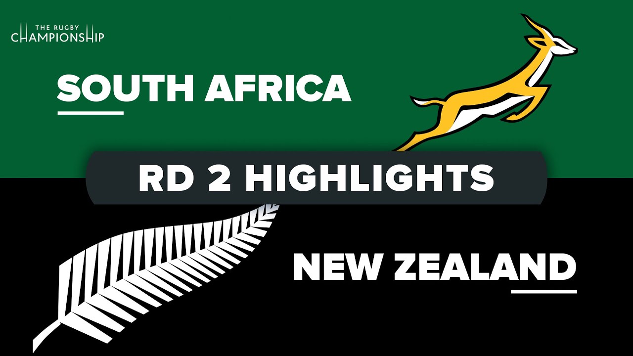 The Rugby Championship | South Africa v New Zealand - Round 2 ...