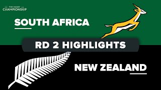 The Rugby Championship | South Africa v New Zealand - Round 2 Highlights