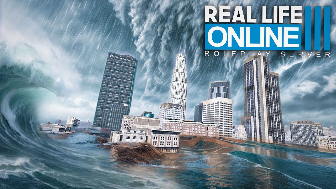 TSUNAMI FLUTET LA! | GTA 5 RP Real Life Online