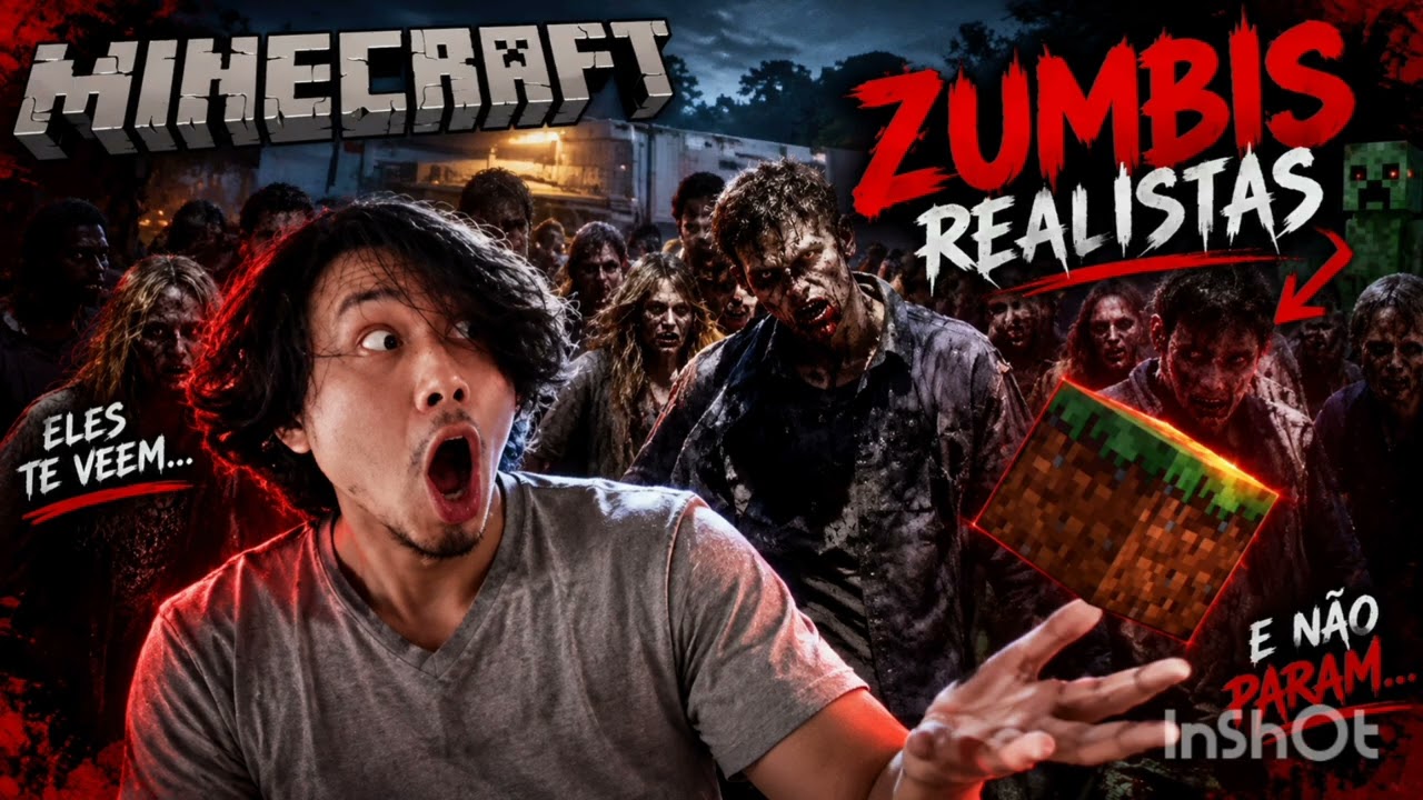 MINECRAFT: Realistc Zombies