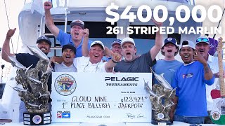 STRIPED MARLIN BITE RED HOT FOR THE 9TH ANNUAL PELAGIC TRIPLE CROWN OF FISHING