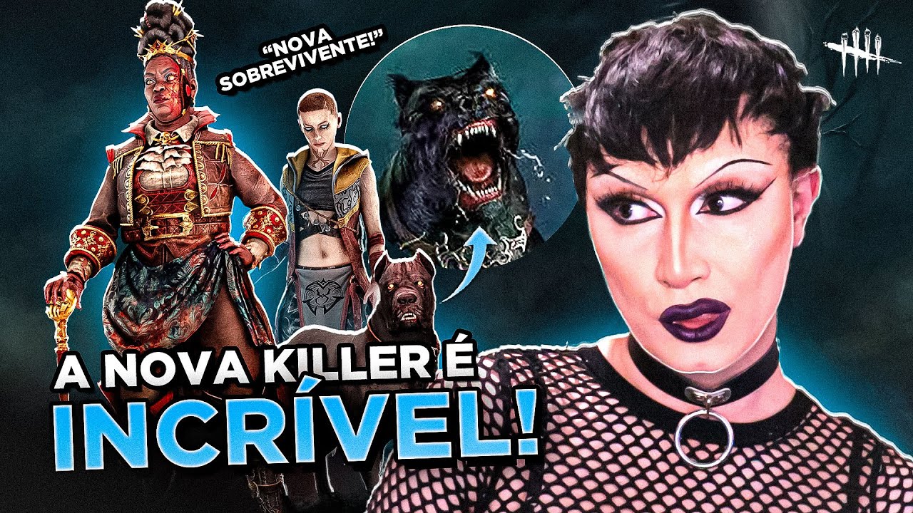 A MESTRA DA MATILHA É A NOVA KILLER NO DEAD BY DAYLIGHT! (Perks, Mori ...