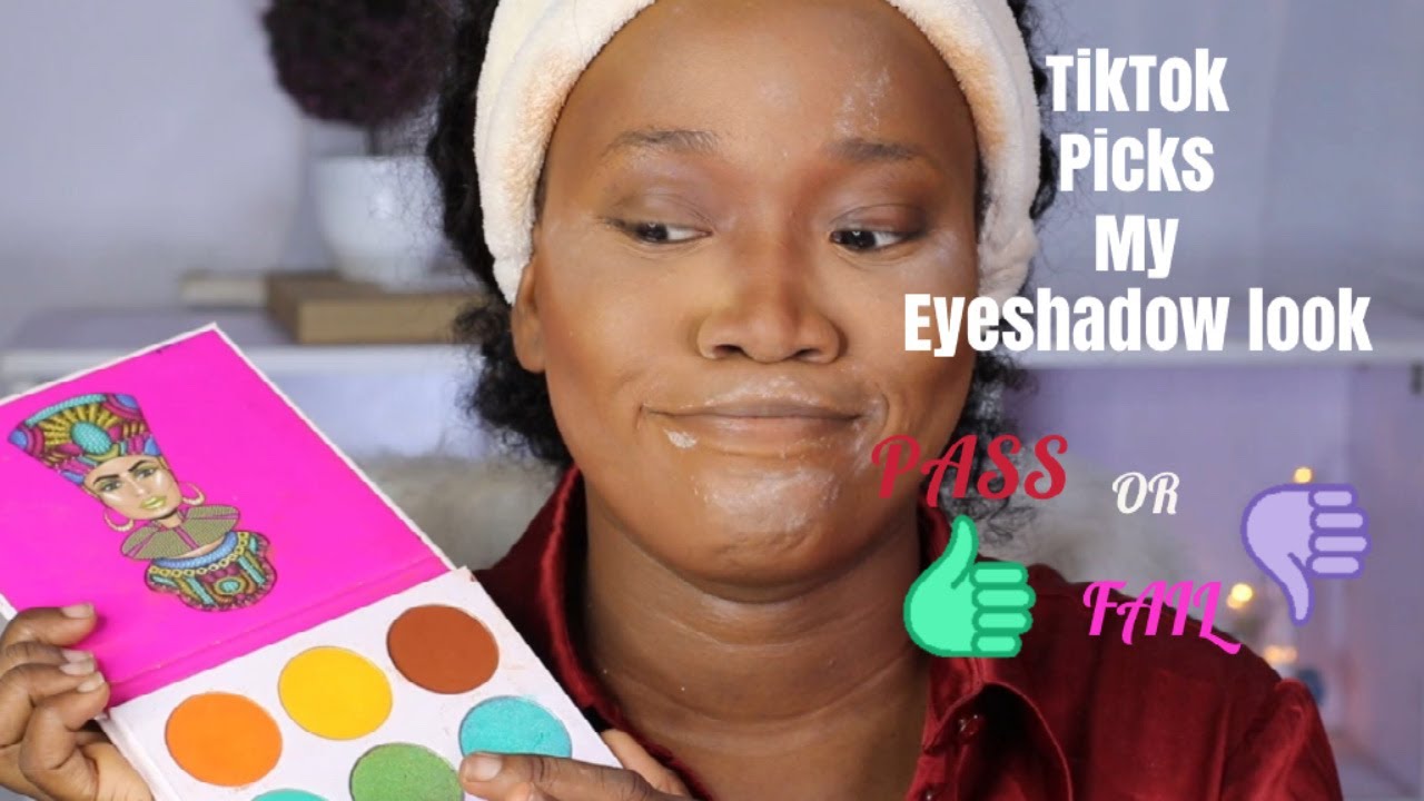 TIKTOK PICKS MY EYESHADOW LOOK YouTube