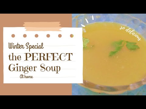 वीडियो: अदरक के साथ हरा सूप