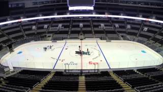 Ice Installation Time Lapse