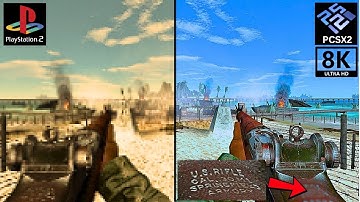PS2 Native VS 8K Emulation | PCSX2 Comparison & Details in 12 Games