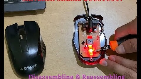 DIY Assignment 3 | Optical Mouse Disassembly & Reassembly | Shivansh Shukla | 20CS10057 | IIT KGP