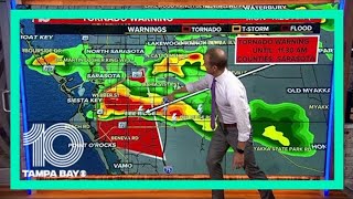 Tornado warning issued in Sarasota, Manatee counties expire