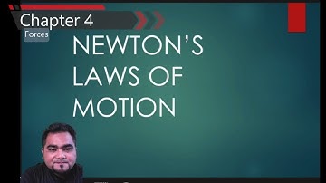 Week 4 : 4.0 Forces & 5.0 Work, energy and power