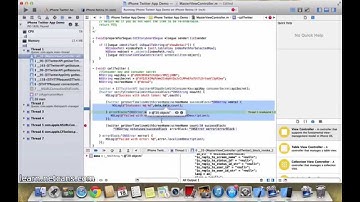 XCode integrate Twitter API using STTwitter Part 4/5 - Tutorial (ObjC)