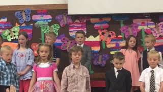 2018/ 4 Ruby Kindergarten graduation
