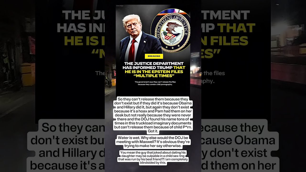 Trump Named Multiple Times In Epstein Files DOJ Drops Bombshell 