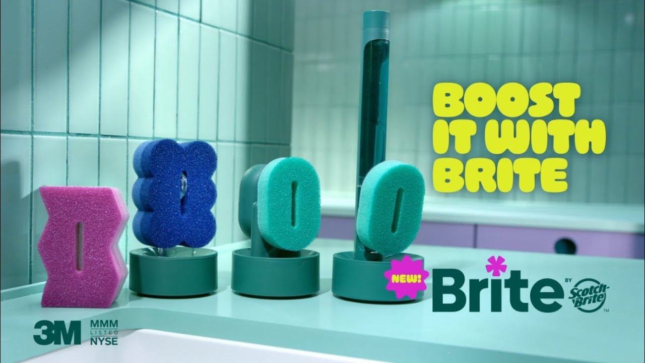 Scotch-Brite — Scotch-Brite: New Scrubbers and Stands (YouTube video ad)