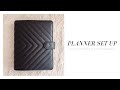 New Planner Set Up | Cloth & Paper Quilted Agenda | Planner Chat & Answering Questions