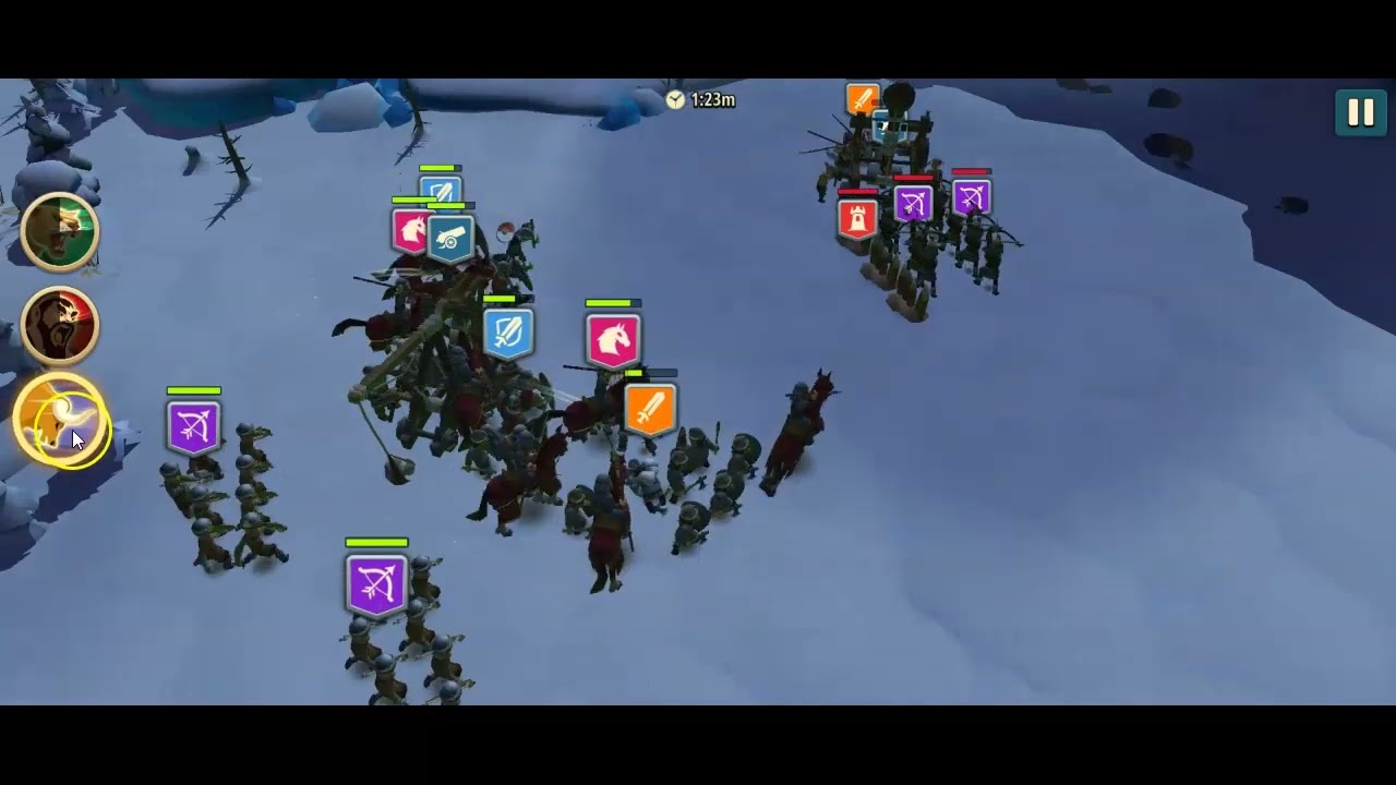 Rise of Cultures Campaign map City of Vingolf Feudal age troops