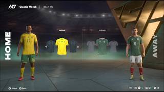 South Africa vs Mexico FC26 preview world class AI 4 minutes half screenshot 2