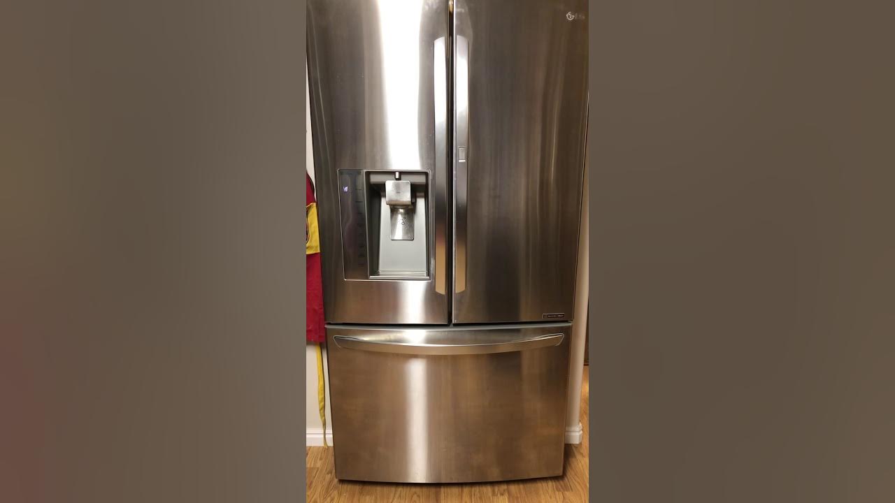 LG French Door Ice Maker Freezes Up and Leaks Water, Part 1 YouTube