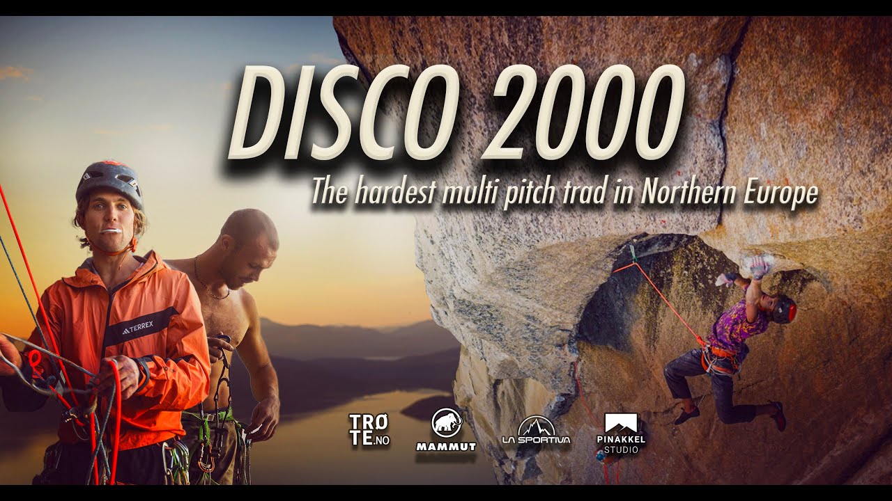 Disco 2000, Freeing one of the hardest multi pitch routes in Northern Europe.